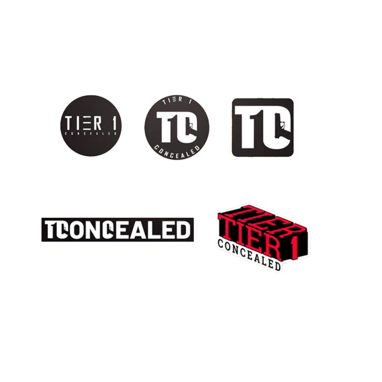 T1C STICKERS