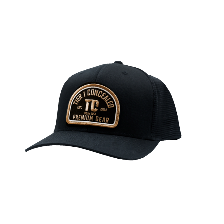 T1C - Arch Patch - Trucker Flexfit+Snapback - Black